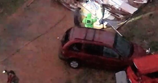 Tornadoes strike the South causing widespread damage