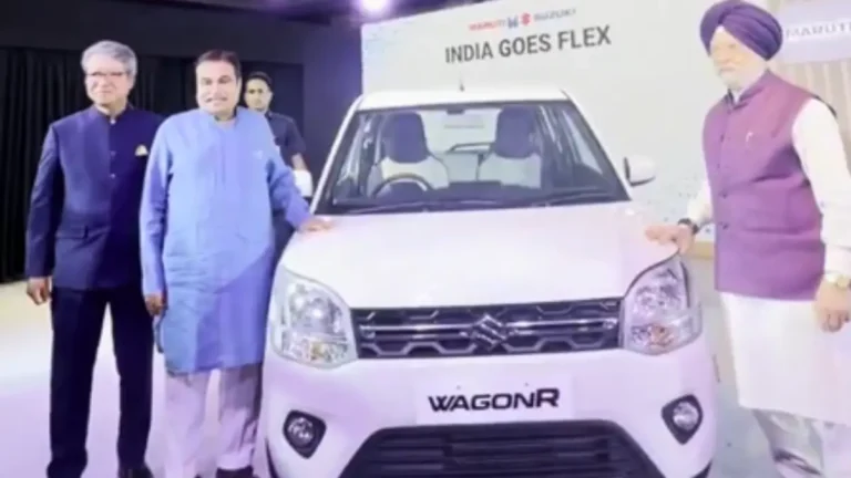 Maruti WagonR Flex Fuel Final Model Unveiled; Runs On 85% Ethanol Fuel (E85)