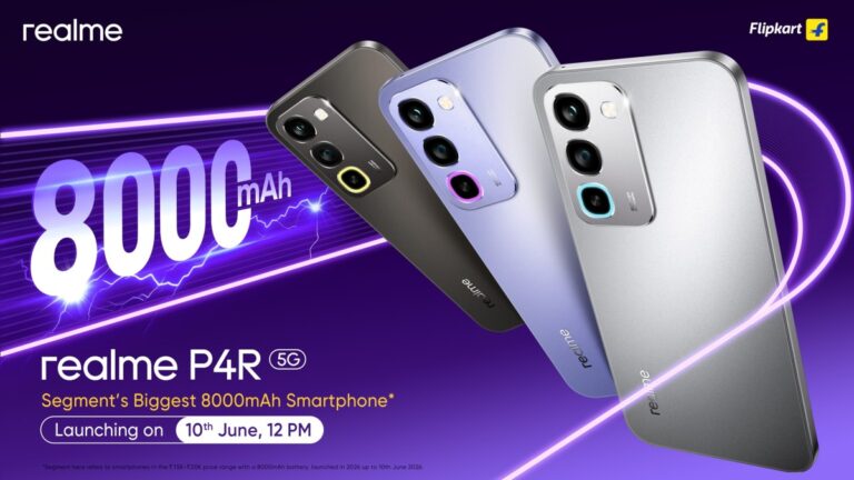Realme P4R’s key specs, design, price range, and launch date revealed