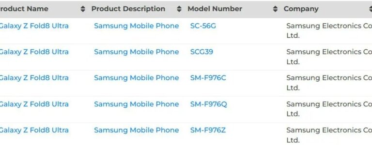 Samsung Galaxy Z Fold8 Ultra moniker confirmed by Bluetooth SIG