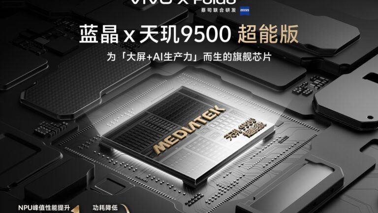 vivo X Fold6 confirmed to feature a special edition Dimensity 9500 SoC