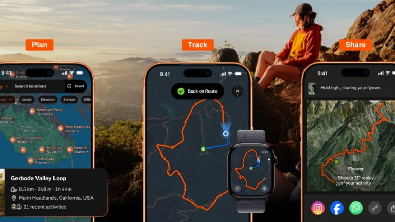 Strava gets improved map styles, route saving, and off-route alerts