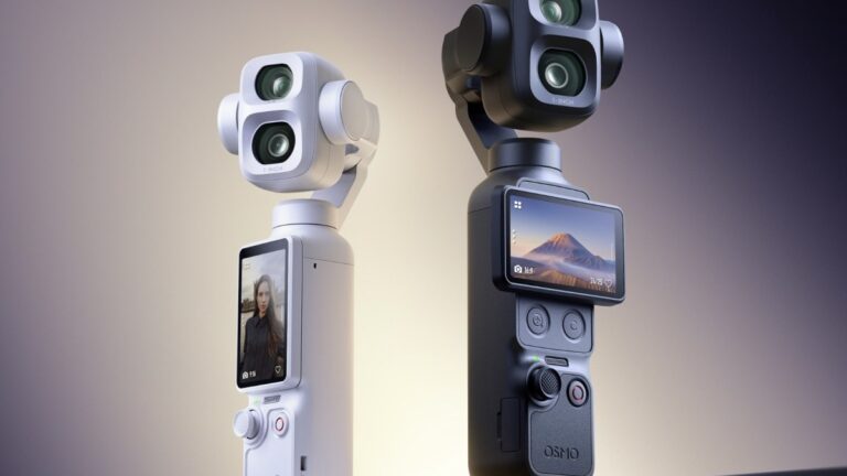 DJI Osmo Pocket 4P goes official with dual cameras