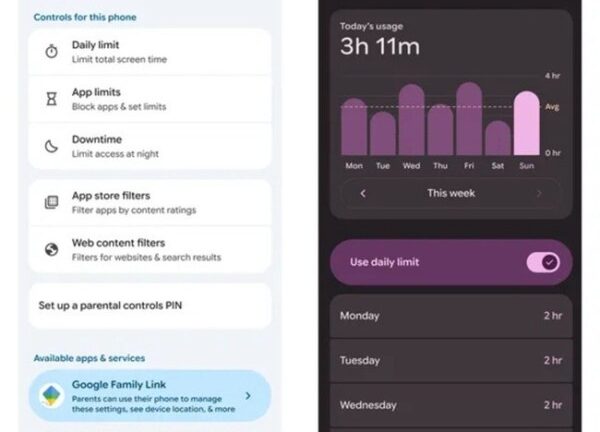 Google expands Parental Controls and Family Link features with Android 17