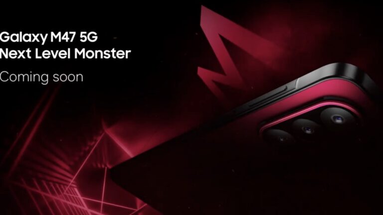 Samsung confirms the Galaxy M47 is coming soon, design teased