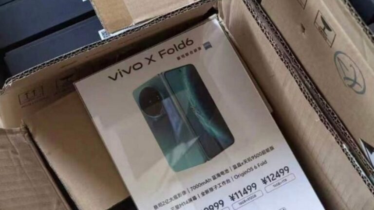 vivo X Fold6 price leak hints at a massive hike over the X Fold5