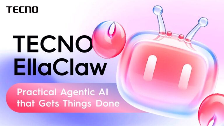 Tecno’s EllaClaw AI agent gains cross-app automation and system-level device optimization
