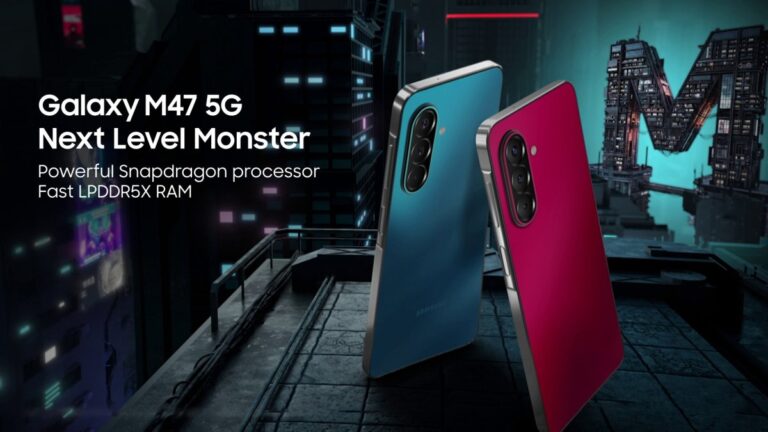 Samsung Galaxy M47 goes official with SD 6 Gen 3 and 6,000mAh battery