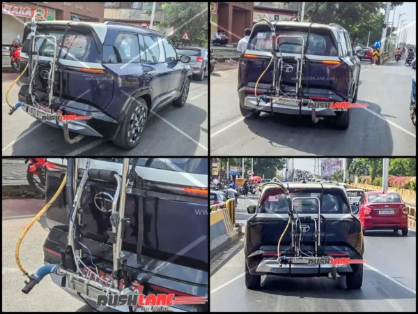 Tata Sierra CNG Spotted Testing