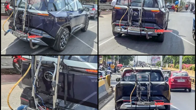 Tata Sierra CNG Spotted Testing