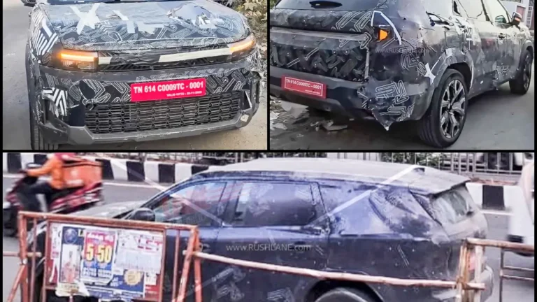 Renault 7-Seater Duster SUV Spotted Testing – Hybrid SUV to Take on XUV 7XO