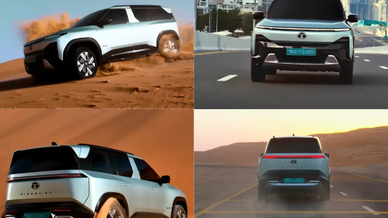 Tata Sierra EV Revealed – Expected Range, Battery, Features & Prices