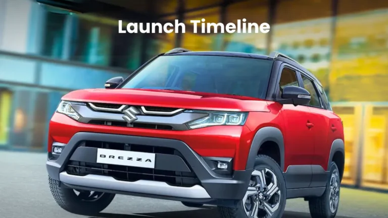 New 2026 Maruti Brezza Facelift