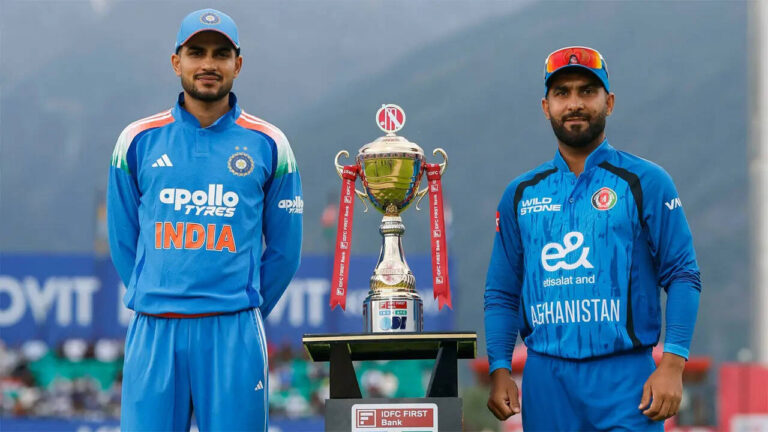 India vs Afghanistan Live Score: India aim to seal series against Afghanistan in Lucknow