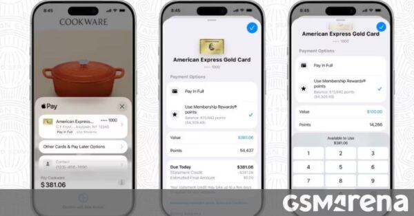 American Express members can now use rewards points with Apple Pay