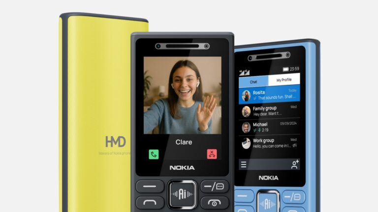 HMD announces four new Nokia feature phones with AI