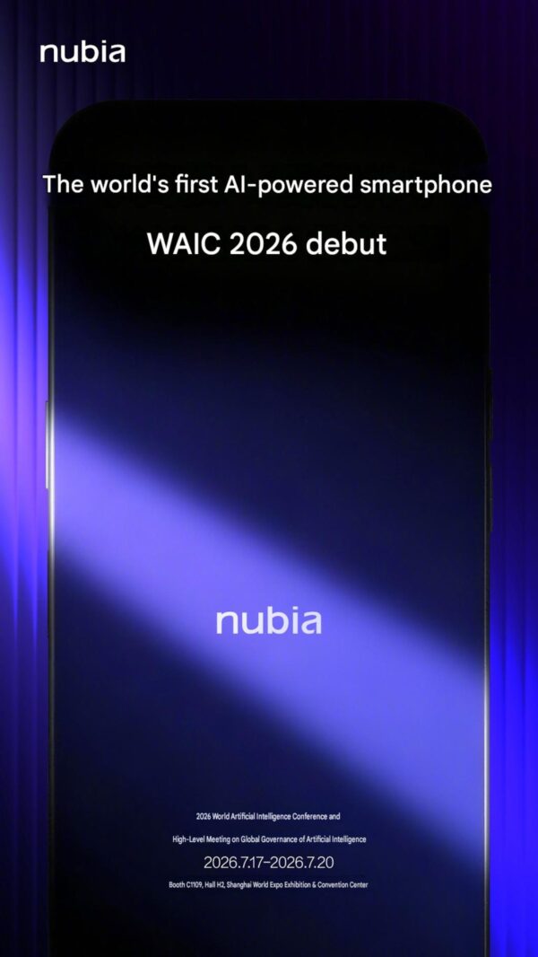 nubia is launching an AI agent smartphone later this month
