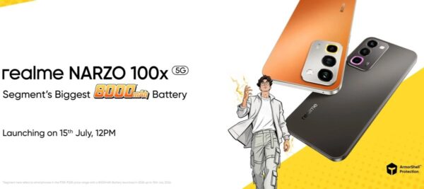 Realme Narzo 100x’s specs, price segment, and launch date revealed