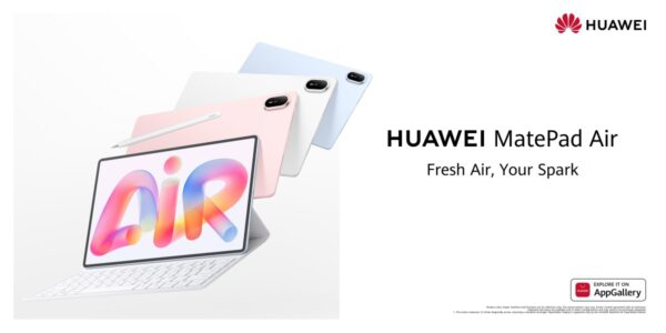 Huawei teases MatePad Air and FreeClip 2 S ahead of launch