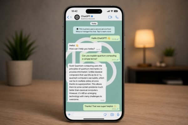ChatGPT is back in WhatsApp in Europe thanks to the European Commission