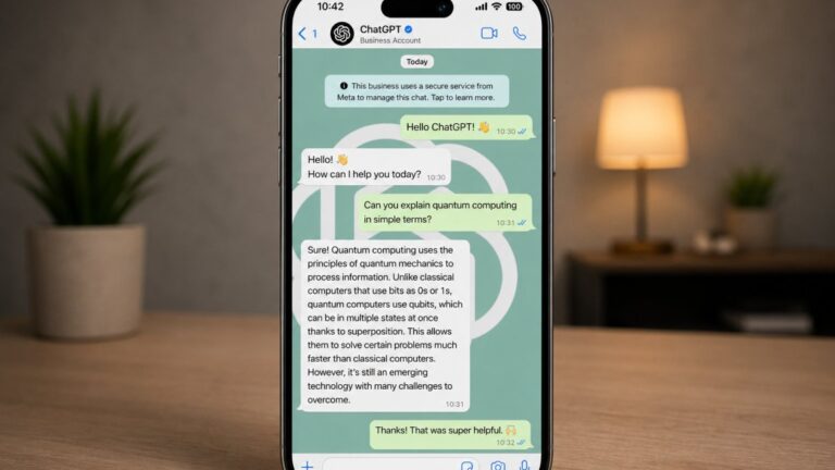 ChatGPT is back in WhatsApp in Europe thanks to the European Commission