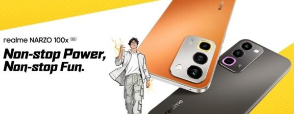 Realme Narzo 100x arrives with a 144Hz screen and an 8,000 mAh battery