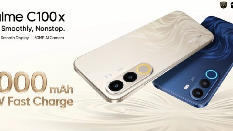Realme C100x debuts in India
