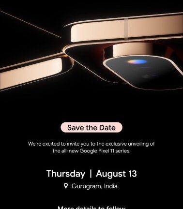 Google starts sending invites for the Pixel 11 series launch event in India