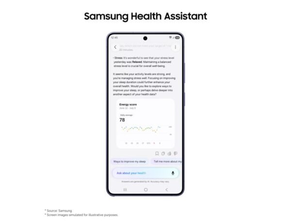 Samsung unveils AI-powered Health Assistant