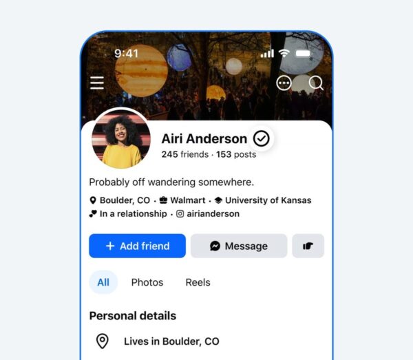 Facebook Verified is a new free badge that confirms there’s a real person behind an account