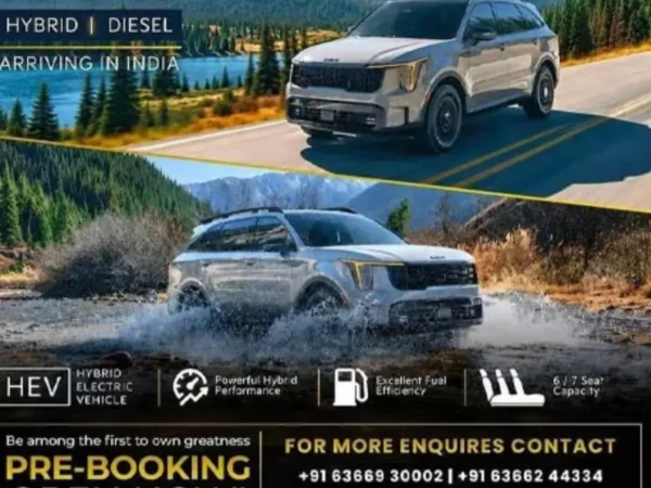 Kia Sorento 7-Seater SUV – Hybrid & Diesel Engines, 6/7-Seats Options