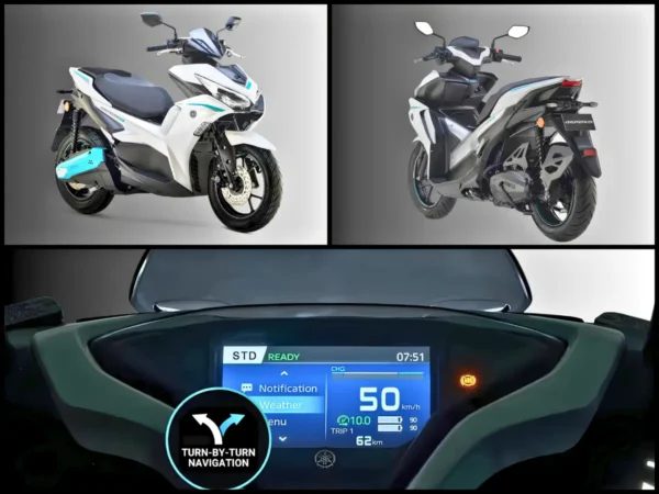 Yamaha AeroxE Electric Scooter Launched at Rs 2.82 lakh – 117km Range, 95.5kmph Speed