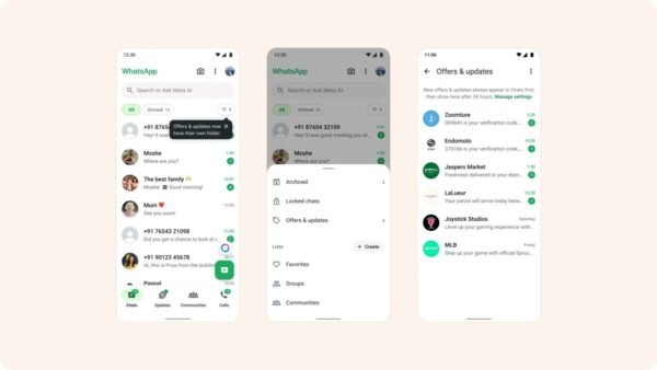 WhatsApp is planning a new folder for messages from large businesses