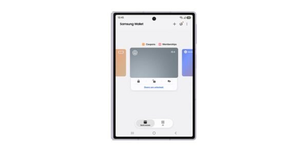 Samsung Wallet adds Digital Key support for Volkswagen EVs