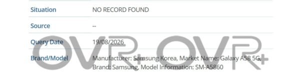 Samsung is already working on the Galaxy A58 and Galaxy XCover FR
