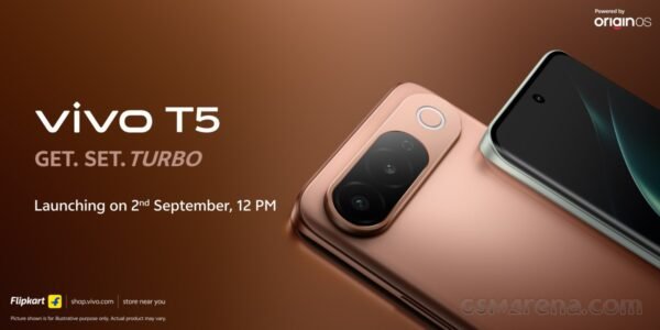 vivo T5 5G’s key specs, design, and launch date revealed