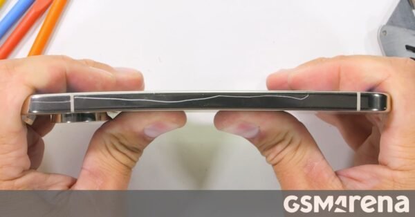 The Google Pixel 11 Pro XL bending resistance tested in teardown video