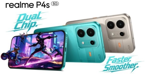 Realme P4s arrives with a 144Hz display, dual chip, and an 8,000 mAh battery