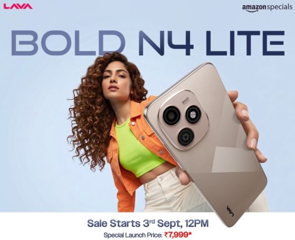 Lava Bold N4 Lite debuts with 6.56-inch screen, 5,000mAh battery