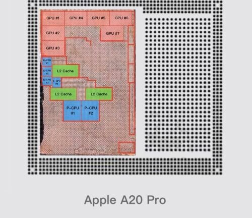 New leak details Apple A20 Pro chip