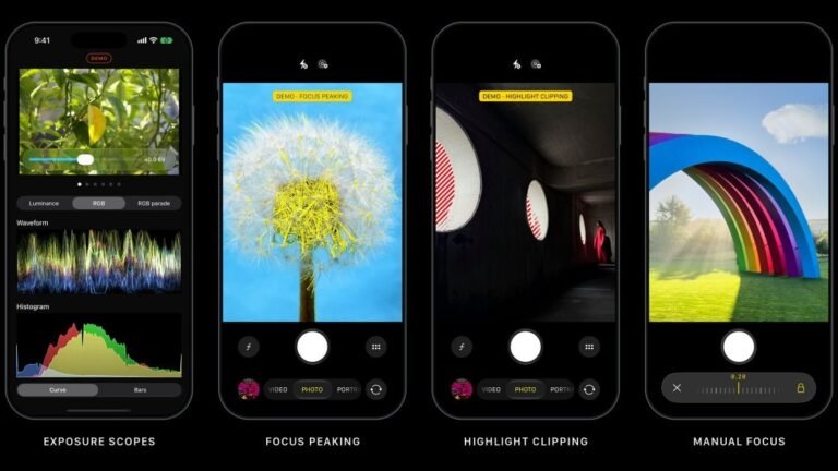 iOS camera app will get some pro add-ons, hints at variable aperture support
