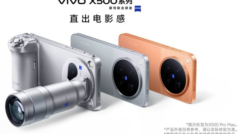 vivo X500 Pro Max design revealed ahead of launch