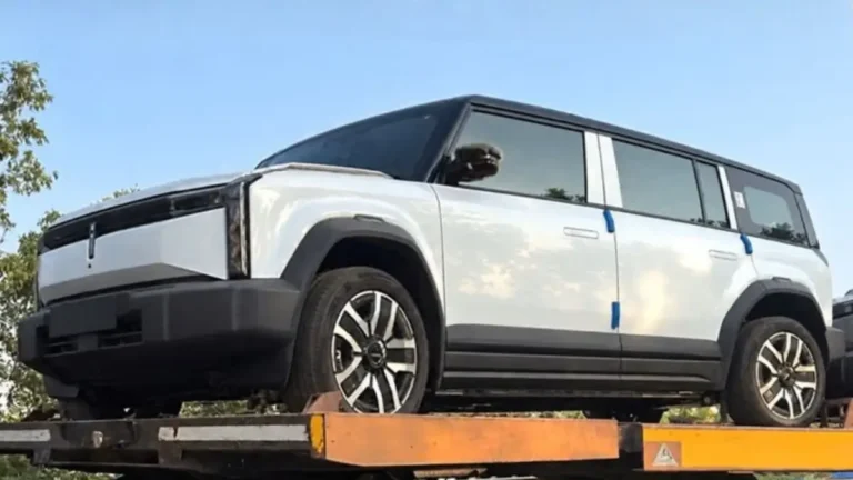 New 4WD Electric SUV Spotted in India; Harrier EV Rival