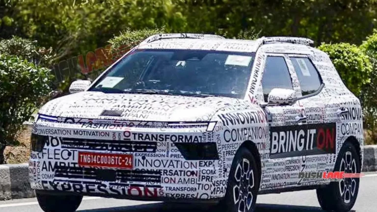 New Hyundai SUV (Victoris Rival) Spied With A Secret “ON” Message