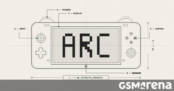 The Arc X1 handheld gaming console announces partnership with Qualcomm