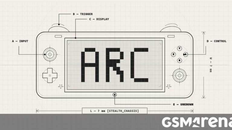 The Arc X1 handheld gaming console announces partnership with Qualcomm