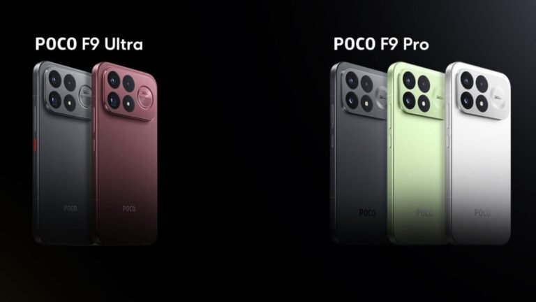 Poco F9 Pro and F9 Ultra announced